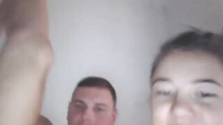her mother is next door, look what they do