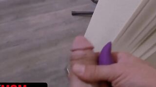 PervMom - goddess Blonde Milf Getting Her Bubble Butt Bouncing