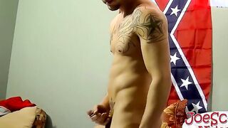 Horny amateur fuckers jerking off their cocks and fucking
