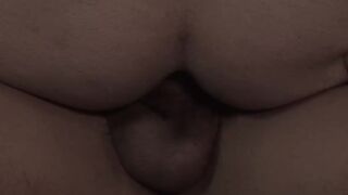 Chubby doctor daddy sits on raw twink cock and rides it hard