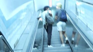 Young Latino sprays cum while riding big bare cock