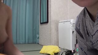 Cute first time Japanese lesbians homemade vacation sex tape