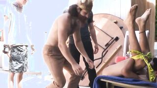 Bound homo offers his ass instead of treats for Halloween
