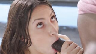 BLACKED Beauty Hime has eyes for her personal coach's big black dick