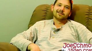 Joe enjoys getting his asshole spread by a huge hard cock