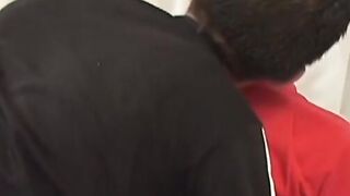 Young Latino gay guys are sucking each other and cumshot