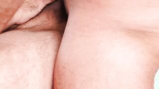 Mature daddy and his hairy cub have hardcore fuck session