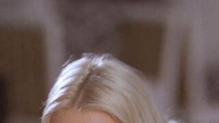 BLACKED Bratty blonde diva Indica has eyes for her manager two Thot two