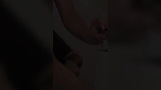 Twink sucks off hairy fat daddy and takes it from behind