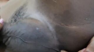 Cute little twinkie rubs his dick against delicious feet