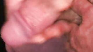 Mature gay shoots a big load while jerking off furiously