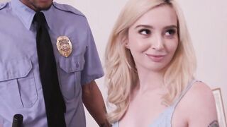 Blonde Lexi Lore Gets Plugged By To Well Endowed Black Security Guards