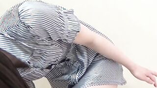 Japanese amateur babe pissing like a naughty lady she is