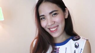 Teen ladyboy girlfriend fuck in the ass