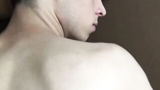 Cute young Latino pounded raw and fed with jizz