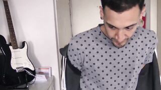 Gay dude pays straight Latino cutie to fuck him hard