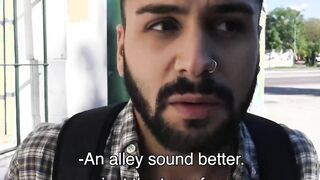 Straight Latino fucks with a man for the first time ever