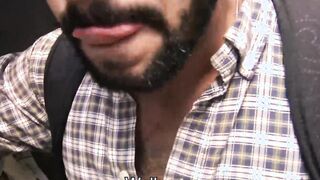 Straight Latino fucks with a man for the first time ever