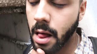 Straight Latino fucks with a man for the first time ever