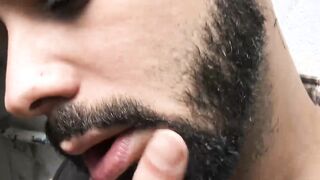 Straight Latino fucks with a man for the first time ever