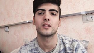 Latino dude turns gay for the first time with bareback anal