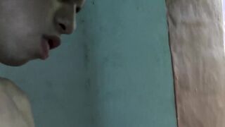 First timer Latino tries dick in ass and cum in mouth