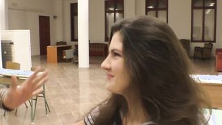 Young trickster Francesca Dicaprio earns good dicking