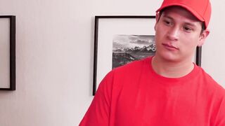 Hitting on the delivery guy
