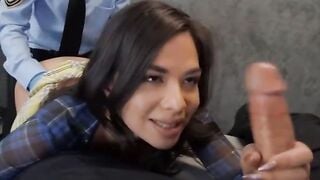 Soaked-Panty Slutting inside the Security Line