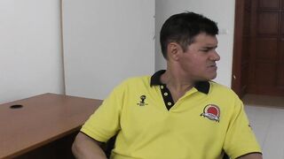 Busty teen Cherry Candy has cum over belly after plowing