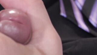 Naughty Cesar Rose stuffing dildo in his ass and jerks off