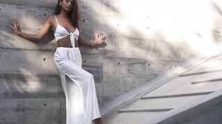 Mexican teen Carolina Reyes in the nude