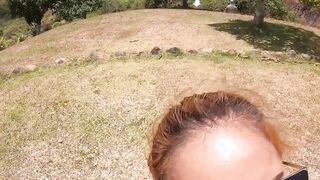 Public blowjob from his Thai girlfriend