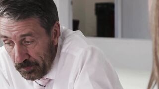 Athena Offer Her Step Dad Some Stress Relief two