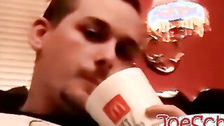 White dude gets a black dick burried deep inside his asshole