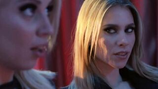 BLACKEDRAW Bombshell blonde duo Anya & Madison love sharing big black dick