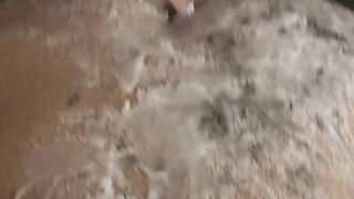 He likes blabing but he prefers fat cock in his dirty mouth