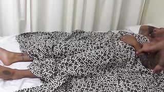 Horny Johnny wanks his best friends dick while hes sleeping