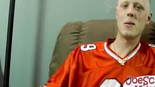Joe is sucking at the lake with big dicked straight guy Eric