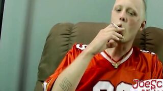 Joe is sucking at the lake with big dicked straight guy Eric