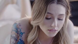 TUSHY Thin Blonde has passionate anal with old man