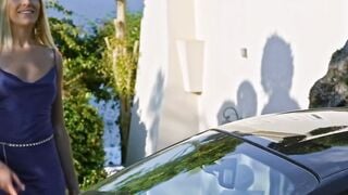 TUSHY Beauty hotel patron Angelika seduces valet for anal fun