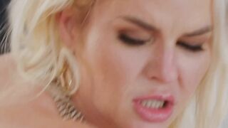 VIXEN Curvy Blonde Vic makes an gives Oliver can't resist