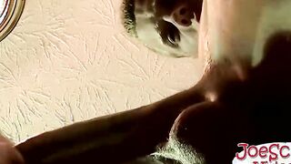 The big dicked straight guy gets his horny meat sucked deep