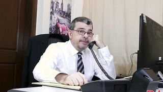 Big dicked Daddy has threesome with Gilbert and Andrew
