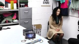 Illuminated fuck at the backoffice