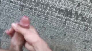 Sexy army dude Craig Cameron wanking his fat stiff pole
