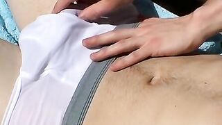 Homos dont need to take their undies off to beat off