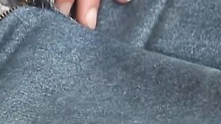 Latino twink masturbates and covers his face with his load