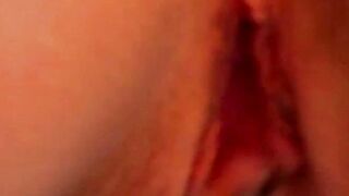 Barely legal brunette babe Velvetine hot solo pussy play